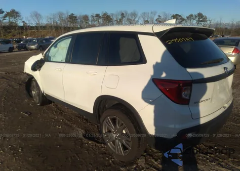 2020 Honda Passport Awd Ex-L from USA, damaged, VIN 5FNYF8H53LB007580